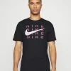 Nike Performance TEE - Sports T-shirt - Black/smoke Grey