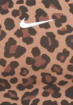 Nike Performance BRA - Medium Support Sports Bra - Archaeo Brown/black/white -Nike Performance store bf8590e57400474e8344943c759b0113