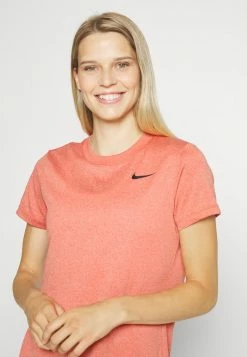 Nike Performance DRY TEE CREW - Sports T-shirt - Cinnabar/pure -Nike Performance store c0401ba2c74e45afbf76b48ff0430bca