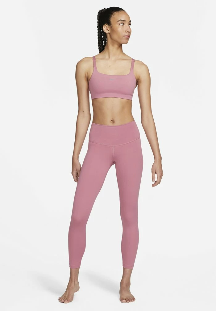 Nike Performance Leggings - Desert Berry/particle Grey 2 Nike Performance Leggings - Desert Berry/particle Grey - Image 2