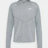 Nike Performance TECHKNIT ULTRA - Long Sleeved Top - Smoke Grey/light Smoke Grey/heather/silver
