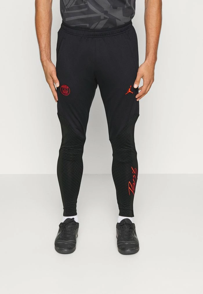 Nike Performance PARIS ST GERMAIN STRIKE PANT AWAYAY - Tracksuit Bottoms - Black/black/bright Crimson 1 Nike Performance PARIS ST GERMAIN STRIKE PANT AWAYAY - Tracksuit Bottoms - Black/black/bright Crimson