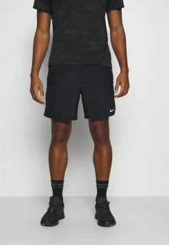 Nike Performance CHALLENGER SHORT - Sports Shorts - Black/silver