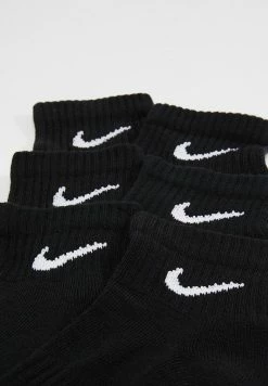 Nike Performance EVERYDAY CUSH 3 PACK UNISEX - Sports Socks - Black/white -Nike Performance store c0b4bb665a3e40008b9c74702bb56462