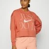 Nike Performance GET FIT - Sweatshirt - Madder Root/white