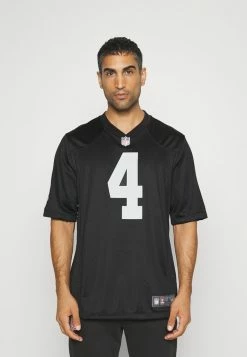 Nike Performance NFL DEREK CARR 4 LAS VEGAS RAIDERS GAME TEAM COLOUR - Club Wear - Black