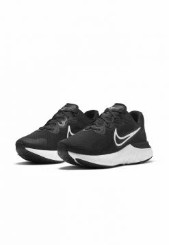 Nike Performance RENEW RUN - Neutral Running Shoes - Black/dark Smoke Grey/white -Nike Performance store c1c0f18dff9c4e68a6a44862da1205fe