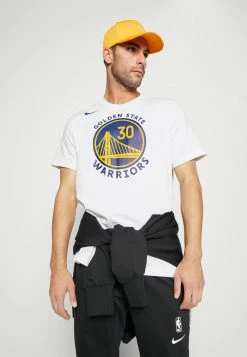 Nike Performance NBA GOLDEN STATE WARRIORS STEPH CURRY NAME AND NUMBER TEE - Print T-shirt - White/curry Stephen -Nike Performance store c1fd0f36ab654997810a9b65ff4c2ed8