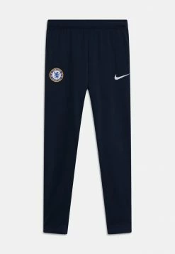 Nike Performance CHELSEA LONDON ACADEMY PANT KPZ UNISEX - Tracksuit Bottoms - Obsidian/white