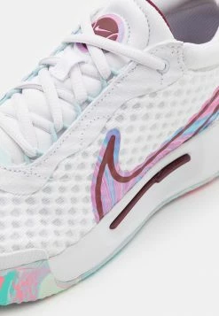 Nike Performance COURT ZOOM PRO - Multicourt Tennis Shoes - White/dark Beetroot/glacier Blue -Nike Performance store c218ced901f94f5c9d614d6242667635