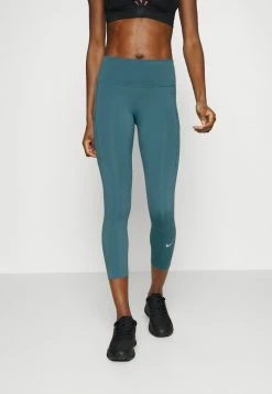Nike Performance EPIC CROP - Leggings - Ash Green/silver