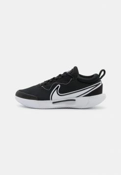 Nike Performance M ZOOM COURT PRO CLAY - Clay Court Tennis Shoes - Black/white
