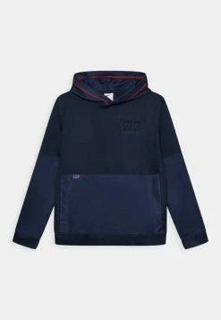 Nike Performance FC BARCELONA TRAVEL HOODY UNISEX - Club Wear - Obsidian/midnight Navy/obsidian