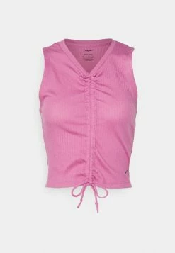 Nike Performance TANK TIE - Sports T-shirt - Cosmic Fuchsia/iron Grey -Nike Performance store c33f80c8f35a4189a27cc15e62b74b26