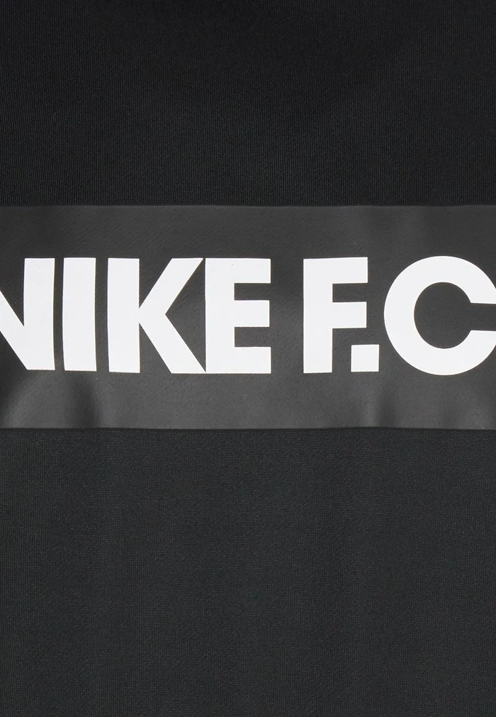 Nike Performance FC LIBERO HOODIE - Hoodie - Black/white 3 Nike Performance FC LIBERO HOODIE - Hoodie - Black/white - Image 3