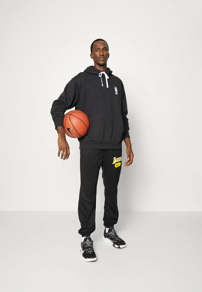 Nike Performance NBA LOS ANGELES LAKERS SPOTLIGHT SPOTLIGHT PANT - Club Wear - Black/field Purple 2 Nike Performance NBA LOS ANGELES LAKERS SPOTLIGHT SPOTLIGHT PANT - Club Wear - Black/field Purple - Image 2