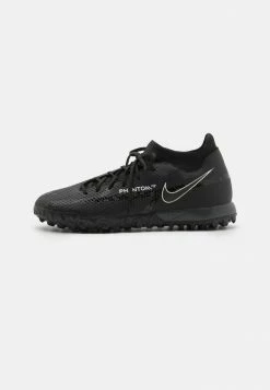 Nike Performance PHANTOM GT2 ACADEMY DYNAMIC FIT TF - Astro Turf Trainers - Black/dark Smoke Grey/summit White