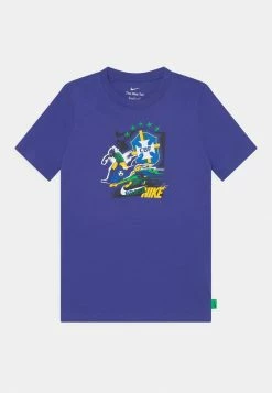 Nike Performance BRASIL PLAY TEE UNISEX - Print T-shirt - Paramount Blue