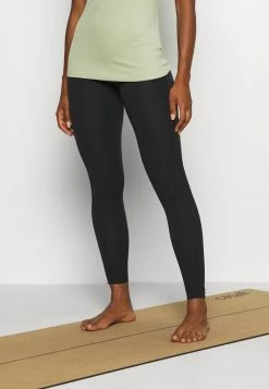 Nike Performance LUXE 7/8 - Leggings - Black/dark Smoke Grey