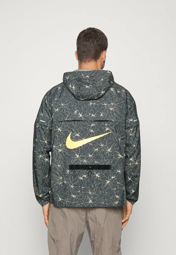 Nike Performance WINDRUNNER DYE - Running Jacket - Iron Grey/peach Cream 3 Nike Performance WINDRUNNER DYE - Running Jacket - Iron Grey/peach Cream - Image 3