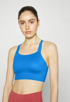 Nike Performance LUXE BRA - Medium Support Sports Bra - Coast/iron Grey -Nike Performance store c3fa934d22c74bb98c930bf30cdc0c39