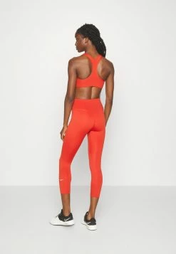 Nike Performance ONE - Leggings - Cinnabar/white -Nike Performance store c401d5a2336e4682b8b39fa568e802b8