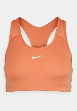 Nike Performance Medium Support Sports Bra - Madder Root/white