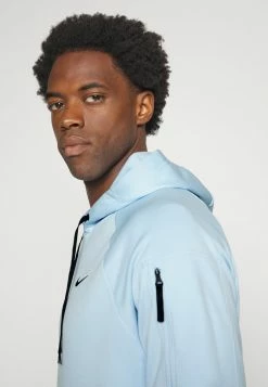 Nike Performance Zip-up Sweatshirt - Celestine Blue/black -Nike Performance store c42da5a59307446eadacac73ec8877b3