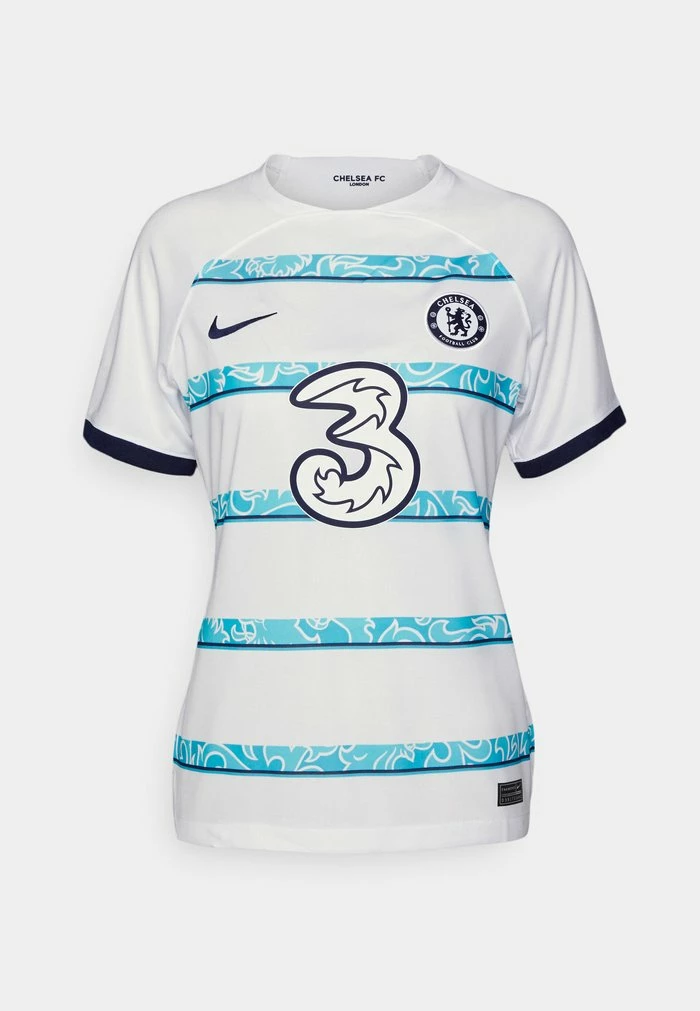 Nike Performance CHELSEA LONDON STADIUM AWAY - Football Shirt - White/college Navy 4 Nike Performance CHELSEA LONDON STADIUM AWAY - Football Shirt - White/college Navy - Image 4