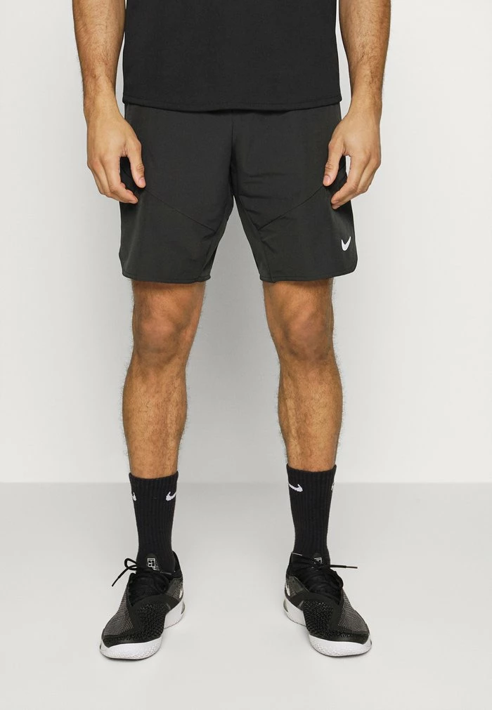 Nike Performance ADVANTAGE SHORT - Sports Shorts - Black/white 1 Nike Performance ADVANTAGE SHORT - Sports Shorts - Black/white
