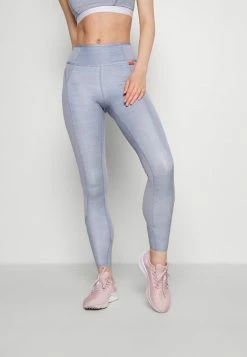 Nike Performance ONE LUXE - Leggings - Ashen Slate Heather