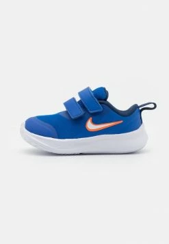 Nike Performance STAR RUNNER 3 UNISEX - Neutral Running Shoes - Royal Blue/orange