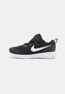Nike Performance REVOLUTION 6 NN TDV UNISEX - Neutral Running Shoes - Black/white/dark Smoke Grey