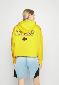 Nike Performance NBA LOS ANGELES LAKERS ESSENTIAL HOODIE - Zip-up Sweatshirt - Amarillo -Nike Performance store c6815ed5db8a4a828247d4a98e702b15