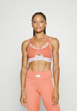 Nike Performance INDY BRA - Light Support Sports Bra - Madder Root/atmosphere