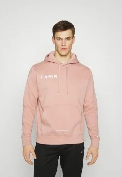 Nike Performance PARIS GERMAIN HOODIE - Club Wear - Rose Whisper/white