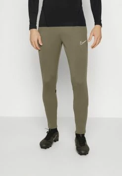 Nike Performance ACADEMY PANT - Tracksuit Bottoms - Medium Olive/white/night Forest/white