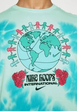 Nike Performance TEE BBALL - Print T-shirt - Mint Foam -Nike Performance store c904c36ec96b4ff0b45631bf695f1769