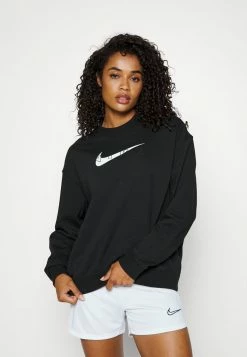 Nike Performance CREW - Sweatshirt - Black/white