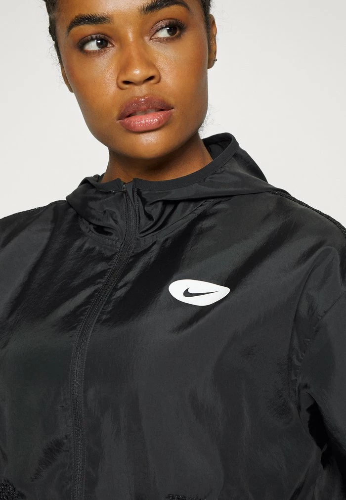 Nike Performance Running Jacket - Black/white 6 Nike Performance Running Jacket - Black/white - Image 6