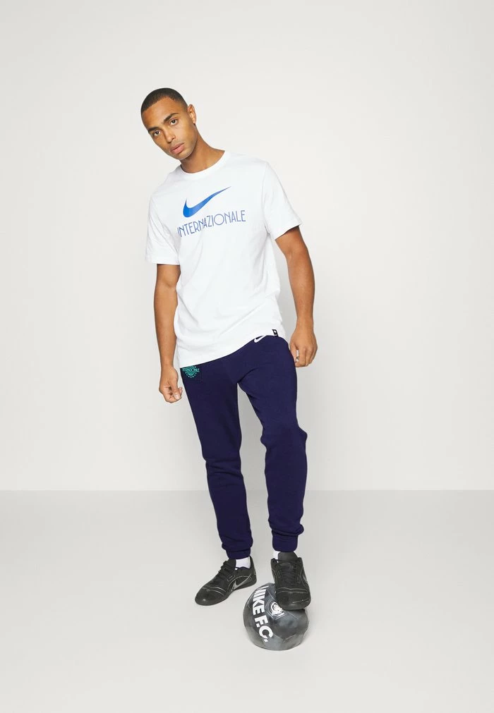 Nike Performance INTER MAILAND PANT - Club Wear - Blackened Blue/white 2 Nike Performance INTER MAILAND PANT - Club Wear - Blackened Blue/white - Image 2