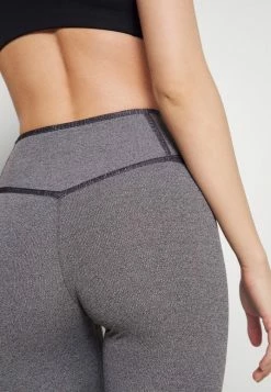 Nike Performance ONE LUXE - Leggings - Black/heather -Nike Performance store c9bbaba5249c49a29af6ec234979d4bf