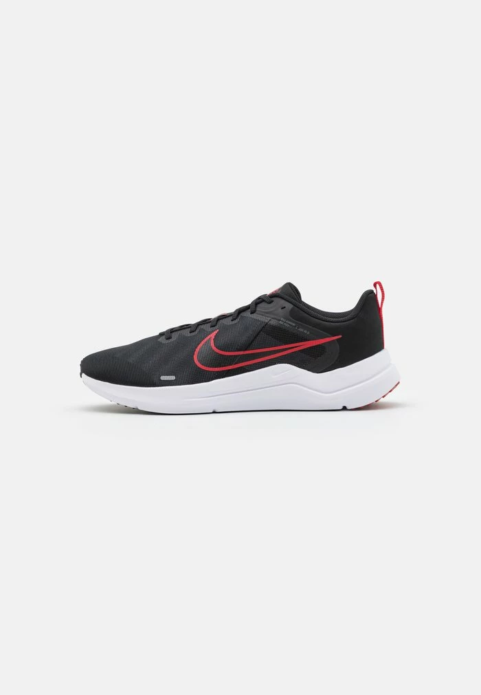 Nike Performance DOWNSHIFTER 12 - Neutral Running Shoes - Black/white/dark Smoke Grey/light Smoke Grey/iron Grey/university Red 1 Nike Performance DOWNSHIFTER 12 - Neutral Running Shoes - Black/white/dark Smoke Grey/light Smoke Grey/iron Grey/university Red