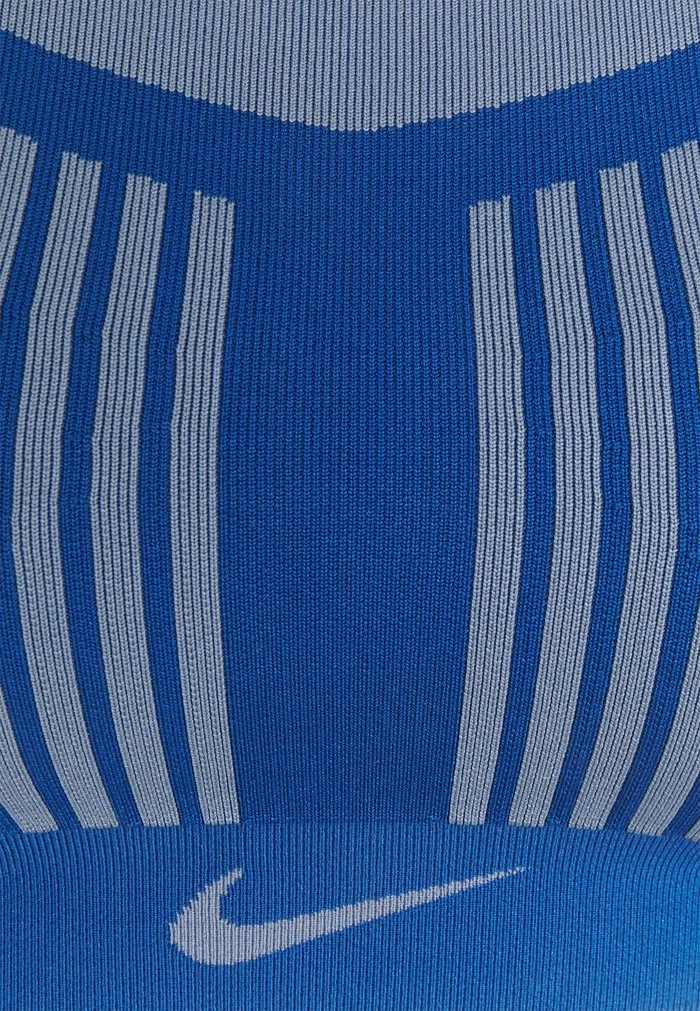 Nike Performance FLYKNIT BRA - High Support Sports Bra - Ashen Slate/court Blue 3 Nike Performance FLYKNIT BRA - High Support Sports Bra - Ashen Slate/court Blue - Image 3