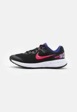 Nike Performance REVOLUTION 6 UNISEX - Neutral Running Shoes - Black/very Berry/lapis