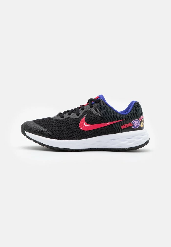 Nike Performance REVOLUTION 6 UNISEX - Neutral Running Shoes - Black/very Berry/lapis 1 Nike Performance REVOLUTION 6 UNISEX - Neutral Running Shoes - Black/very Berry/lapis