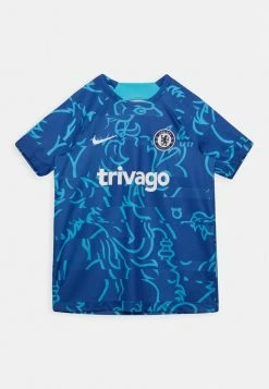 Nike Performance CHEALSEA LONDON PREMATCH - Football Shirt - Chlorine Blue/chlorine Blue/white