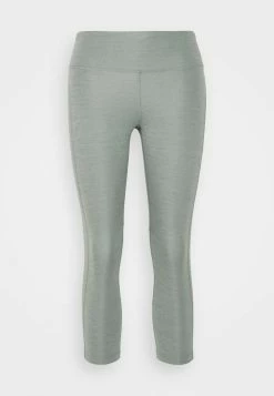 Nike Performance FAST CROP - Leggings - Smoke Grey/heather