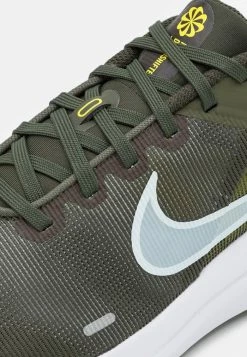 Nike Performance DOWNSHIFTER 12 - Neutral Running Shoes - Cargo Khaki/glacier Blue/sequoia/yellow Strike/white -Nike Performance store cafbce7341fb499c8b071dea823d411d