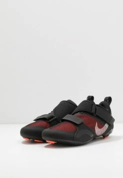 Nike Performance SUPERREP CYCLE - Cycling Shoes - Black/metallic Silver/hyper Crimson -Nike Performance store cbb366edd69e47bb8fd977c7290a81a2